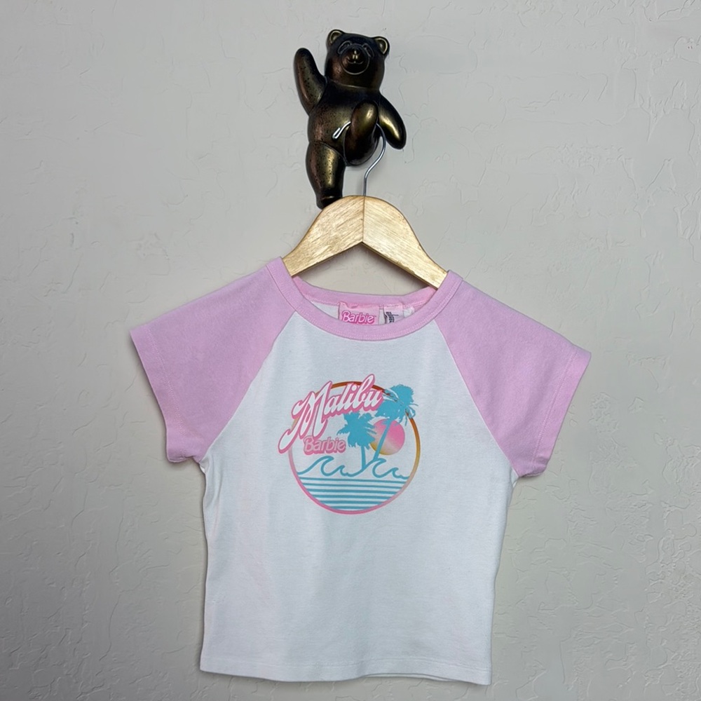 Barbie x Forever21 baby tee women size S